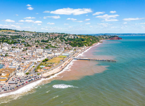 istock Teignmouth Town and Pier 1404049737