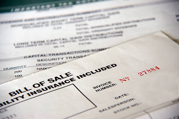 istock Bill of Sale 140405016