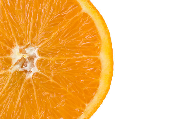 Sliced Orange. stock photo