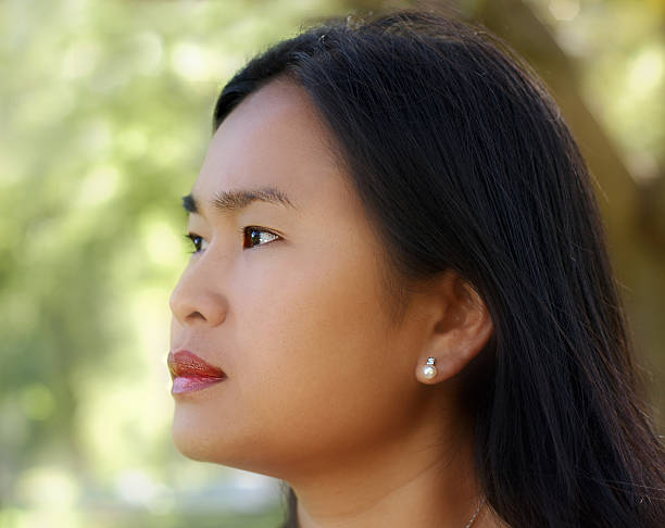 istock Profile of a young Asian woman 140405552