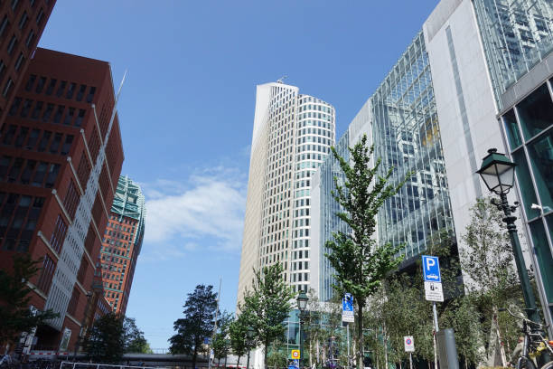 istock Modern Government buildings in the Hague 1404057609