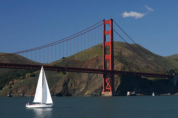 Sailing on a February morning in San Francisco Bay