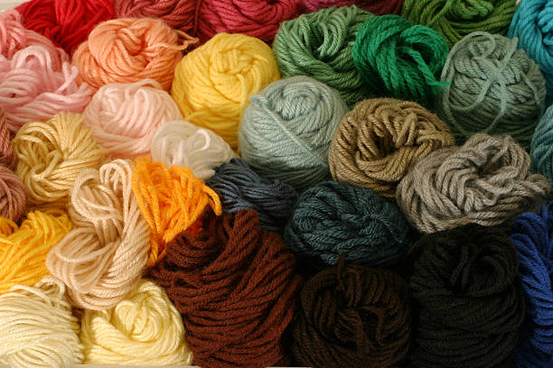 istock Skeins of Yarn - horizontal 140405796