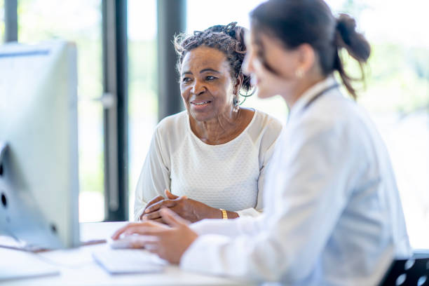 istock Reviewing Medical Test Results 1404066911