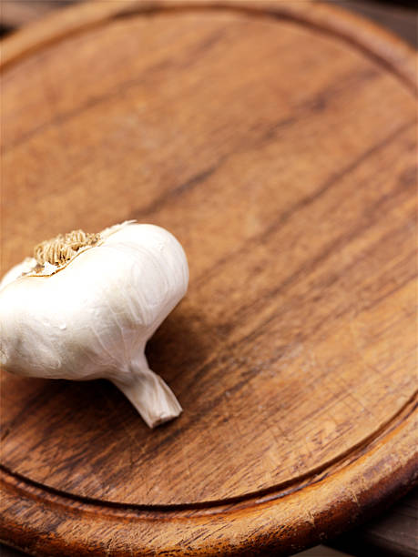 garlic stock photo