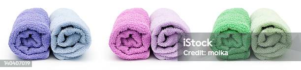 Bath Towels Stock Photo - Download Image Now - Blue, Clean, Cleaning