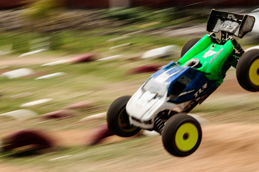 Offroad mini race radio control cars.