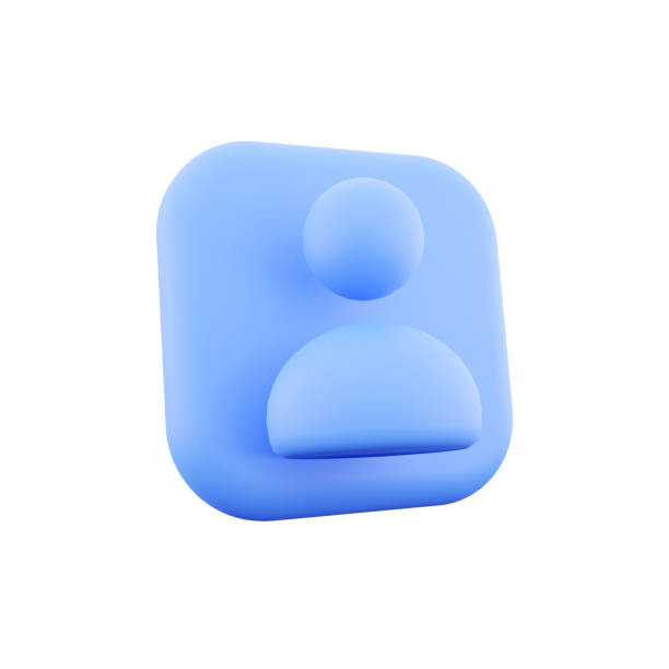 istock 3D render businessman with tie profile or avatar icon. 3d render avatar, profile icon illustration. 1404072514