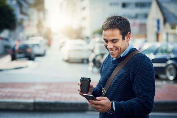 istock A young man on the go in the city. 1404072934