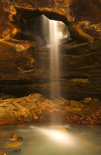 Glory Hole Waterfall stock photo