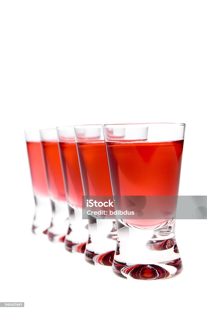 red vodka Addiction Stock Photo