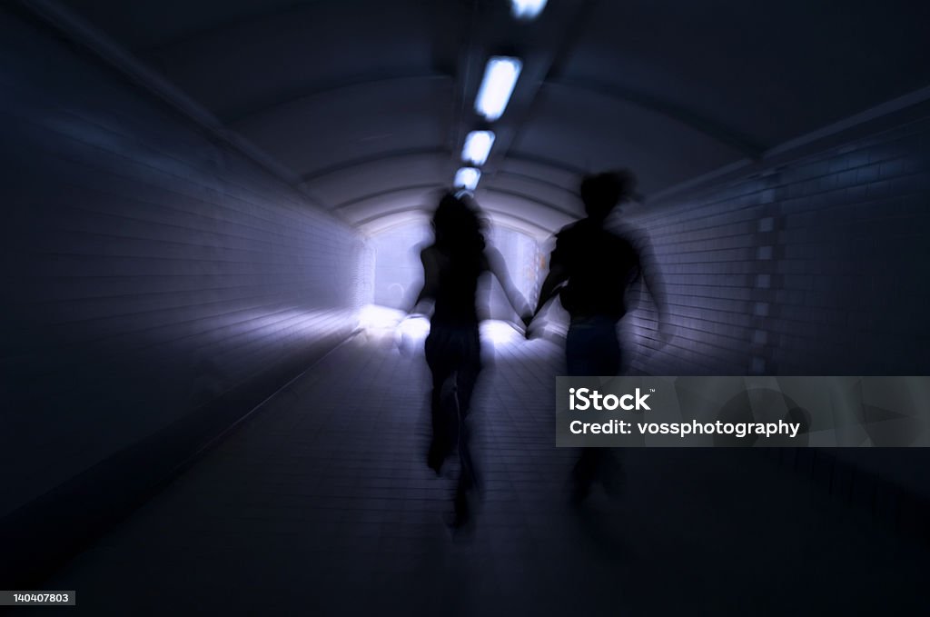 Correr à luz - Royalty-free Correr Foto de stock