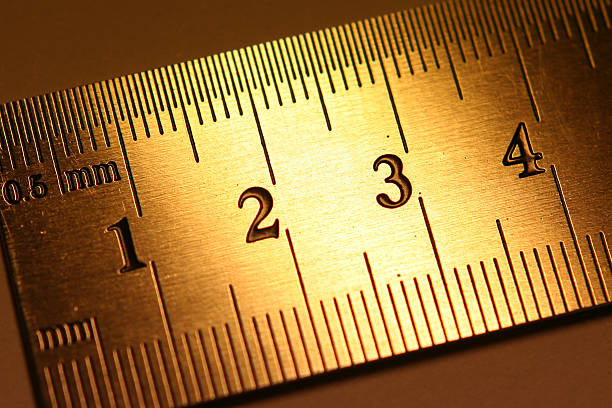 ruler gold color ruler fragment ruler stock pictures, royalty-free photos & images