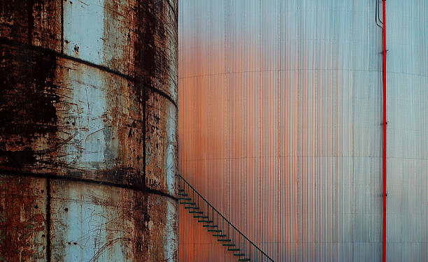 istock Two kinds of oil tanks. 140408244