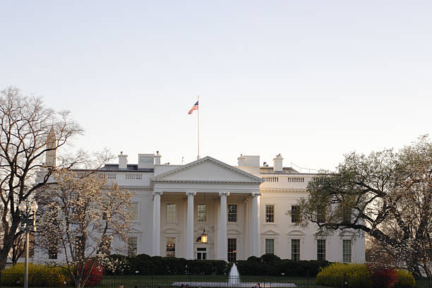 istock North Side of White House in the Spring 140408328