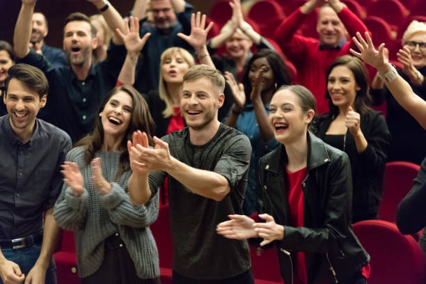 istock Audience applauding in the theater 1404084727