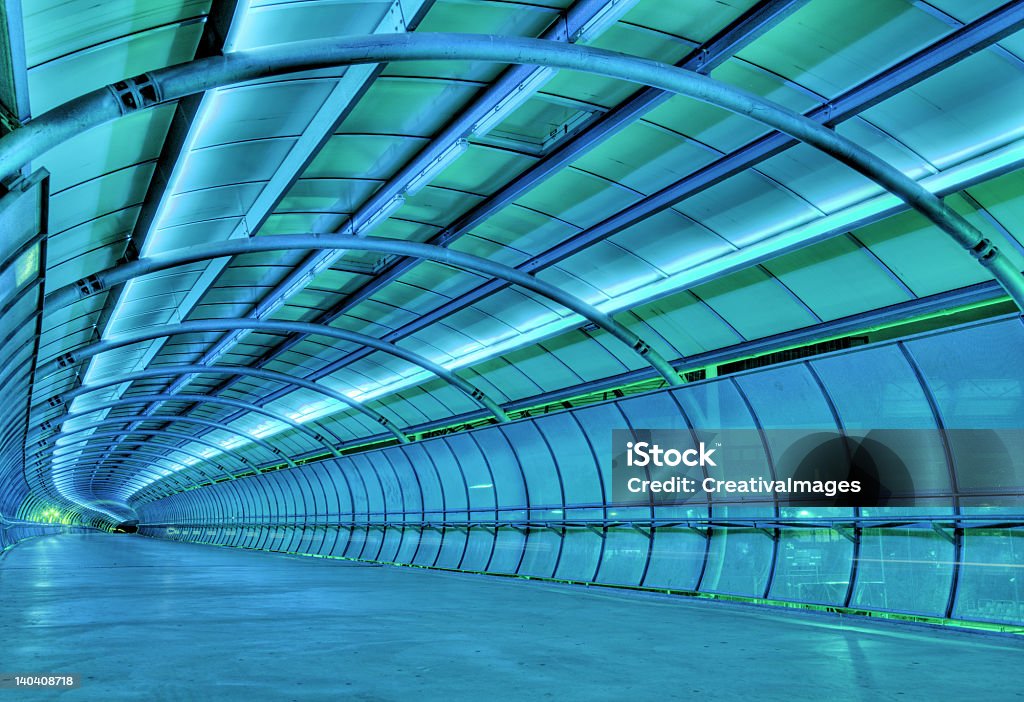 초현대적 터널 - 로열티 프리 0명 스톡 사진