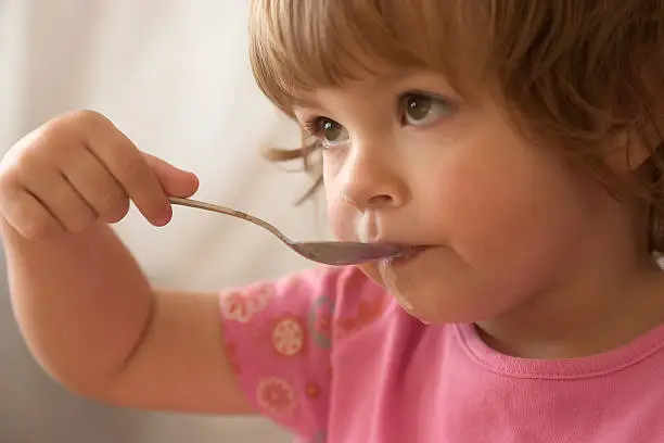 Photo of eating breakfast