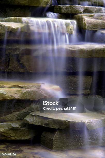 Wasserfallseide Vorhang Stockfoto und mehr Bilder von Bach - Bach, Bildeffekt, Fließendes Gewässer