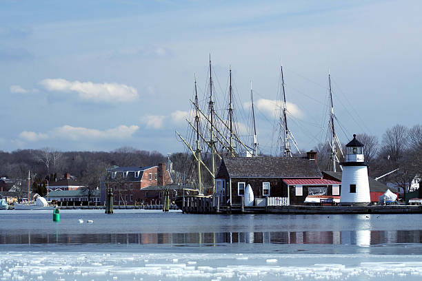 istock Mystic Seaport in Winter 140409164