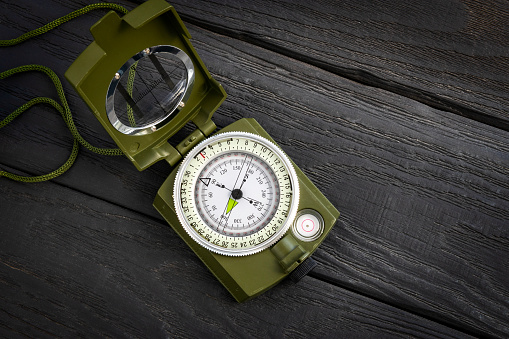 Army magnetic compass