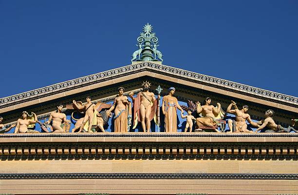 Greek Frieze stock photo