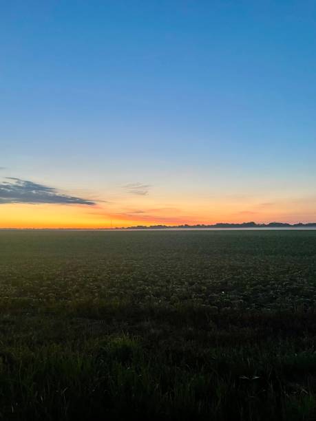 istock Sunrise in the country 1404093603