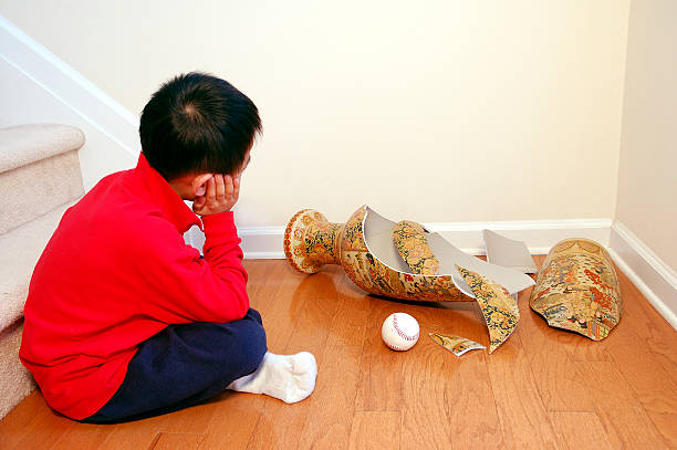 istock Playing ball in the house 140409403