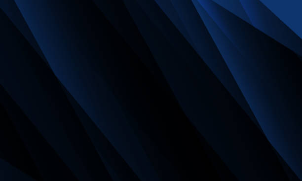 Dark blue modern abstract background with diagonal geometric shapes. Dark blue modern abstract background with diagonal geometric shapes. Abstract vector dark blue background. Vector illustration dark blue stock illustrations