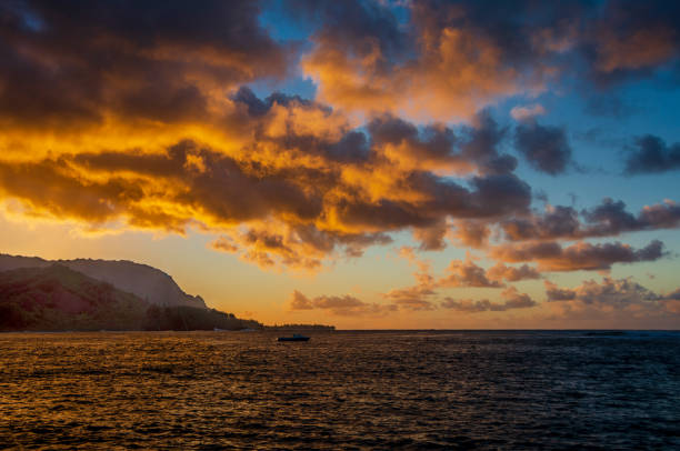 istock Sunset on Kauai, Hawaii 1404094886