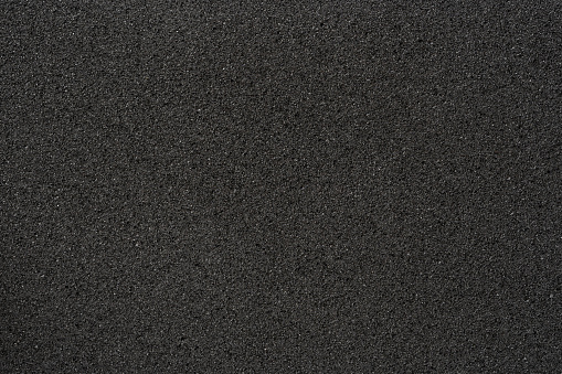 Textura de la estructura de la esponja negra photo