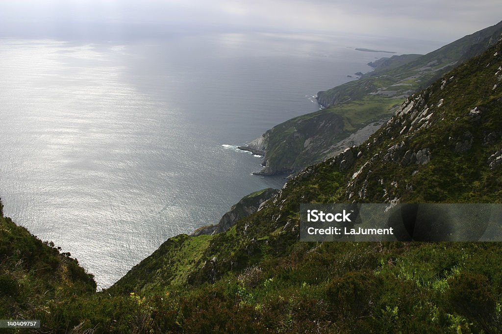 Slieve League, Irlande-plus haut des falaises en Europe - Photo de Baie - Eau libre de droits