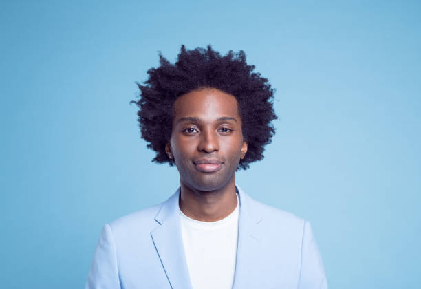 istock Businessman with Afro hairstyle 1404099341