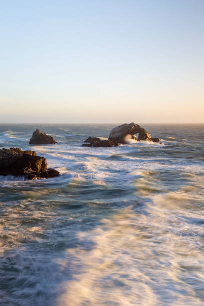 istock Golden Hour Magic Ocean Beach, Cliff House 1404101207