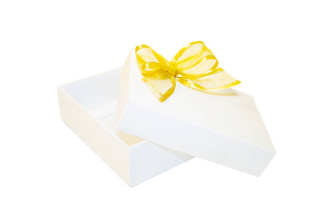 small gift box stock photo