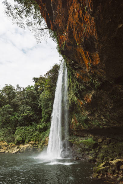 Misol-Ha waterfall - Mexico stock photo