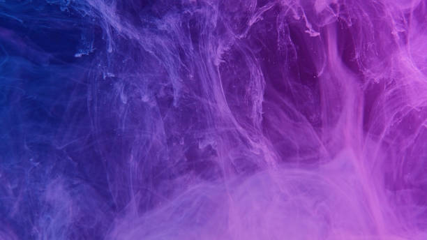 istock neon mist texture ink water mix purple blue smoke 1404105081