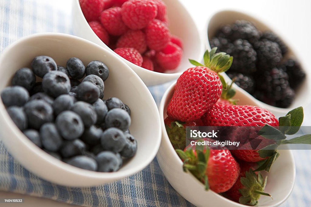 Berry Auswahl - Lizenzfrei Amerikanische Heidelbeere Stock-Foto
