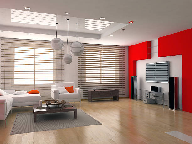 istock Concept shot of a modern-looking living room interior 140410548