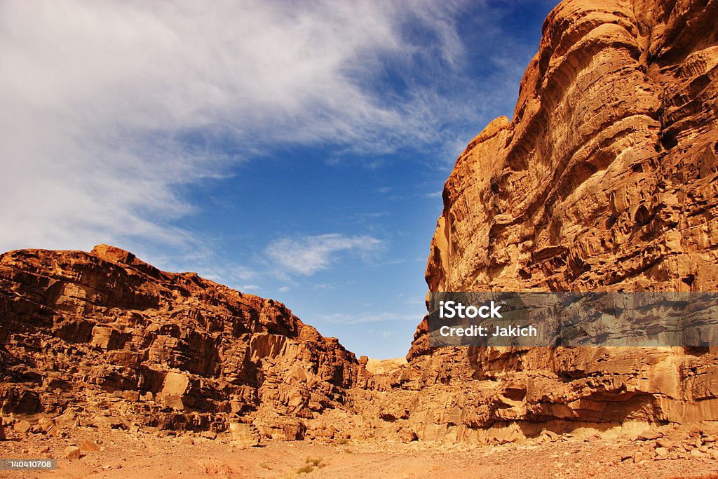 Wadi Rum Desert, Jordania - Foto de stock de Aire libre libre de derechos