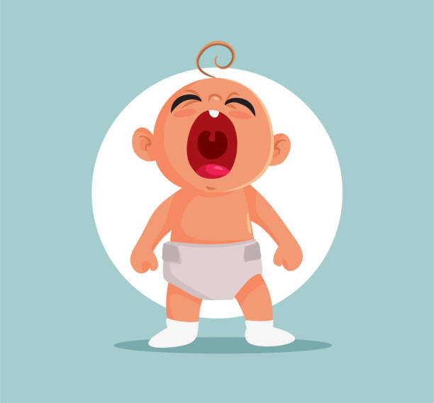 1,300+ Shouting Baby Stock Illustrations, Royalty-Free Vector Graphics &  Clip Art - iStock