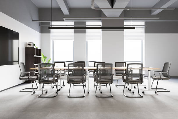 istock Business meeting and working office room 1404108973