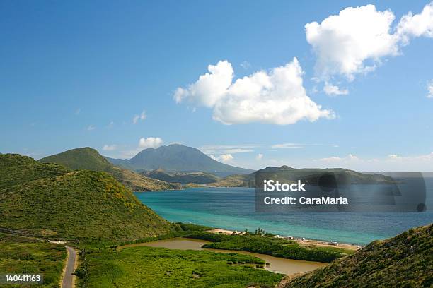 Saint Kitts And Nevis Stock Photo - Download Image Now - Nevis, Beach, Caribbean Sea
