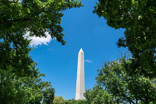 Washington Monument at Sunset