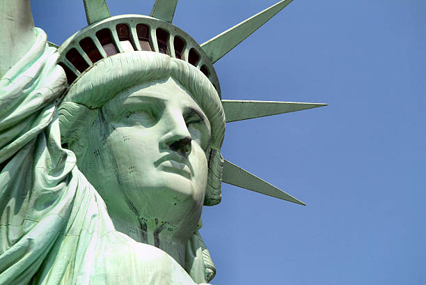 istock Statue of Liberty close up 140411774