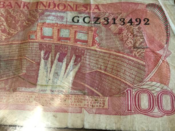 istock photo of a unique hundred rupiah note 1404117905