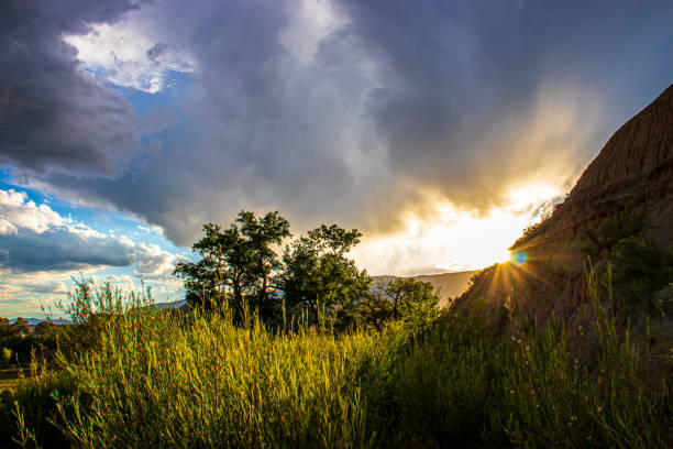 istock Sunrise in the mountains 1404124660