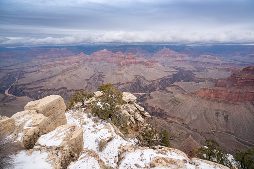 panoramic view of the Grand Canyon