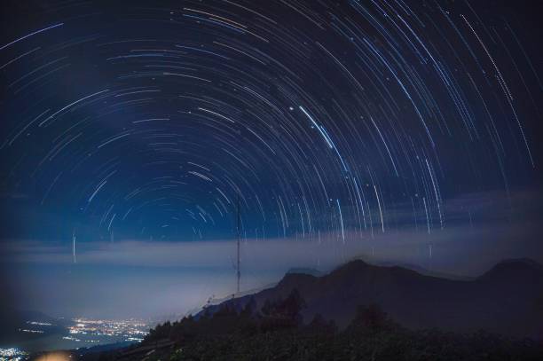 istock Startrails in the Highland 1404128389
