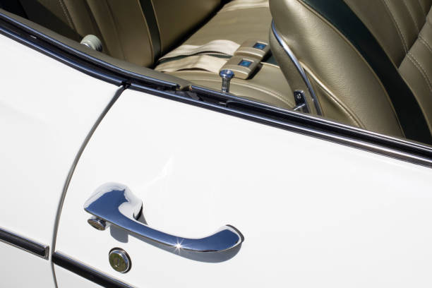 istock Side door of a classic car 1404134626